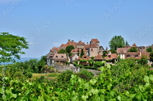 France, picturesque village of Loubressac photo