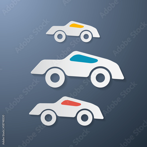 Paper Retro Cars