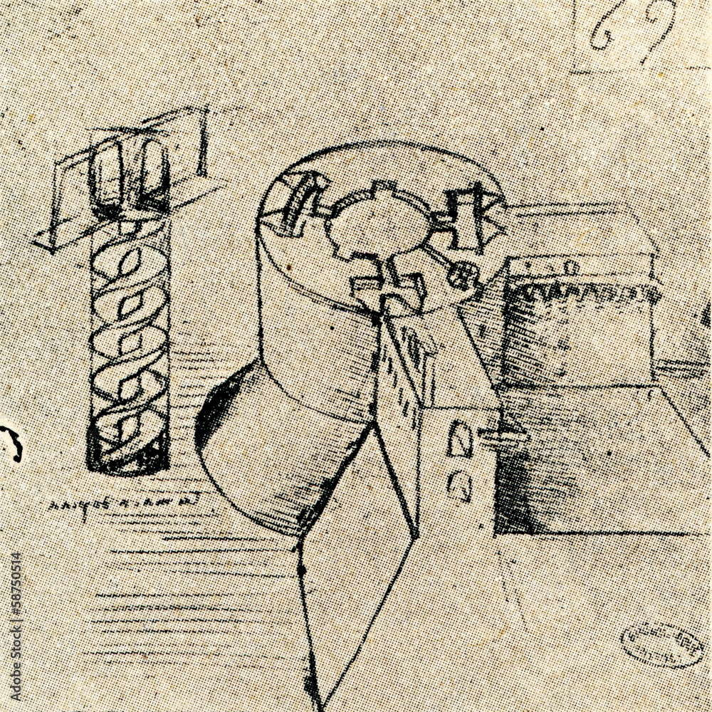 Fortification project by Leonardo da Vinci