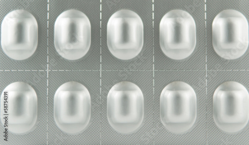 Fotografie Aluminum blister texture background