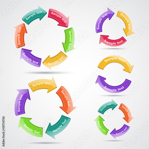Modern vector template for your business project
