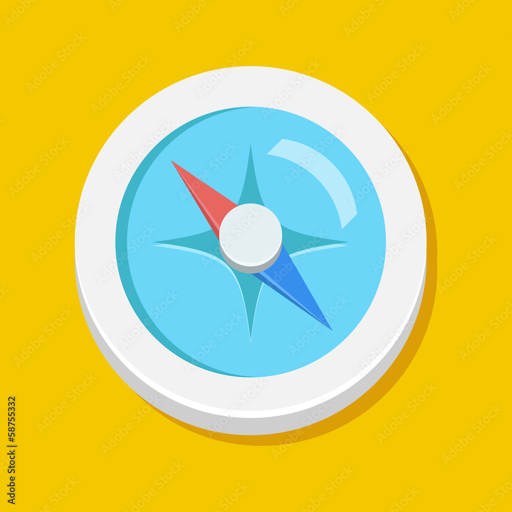 Vector Compass Icon Vector Compass Icon