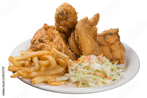 Fried chicken meal