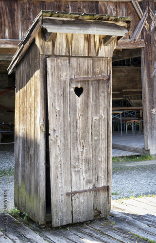 outhouse photo