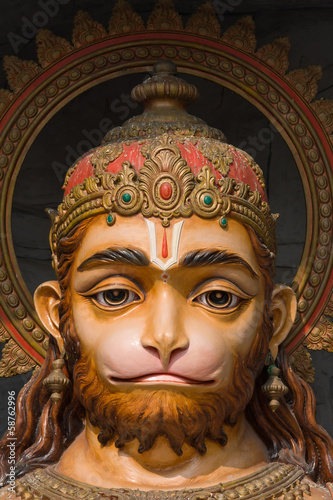 Hanuman statue in Rishikesh  India