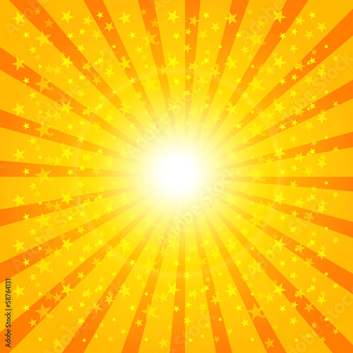 Sun Sunburst Pattern. Vector illustration 2