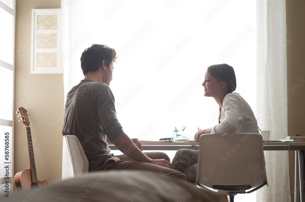 Obraz premium Young student