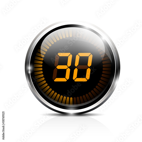 Electronic brilliant timer 30 seconds