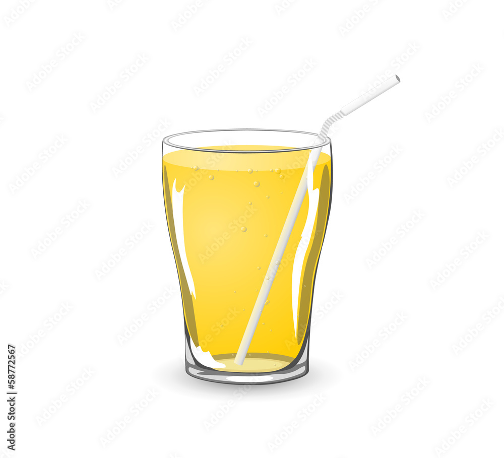 vector glass on soda vector glass on soda