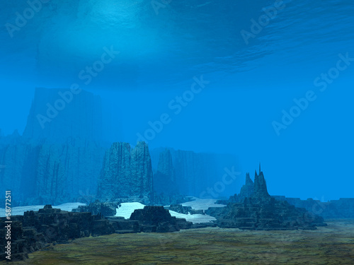 3D Ocean floor
