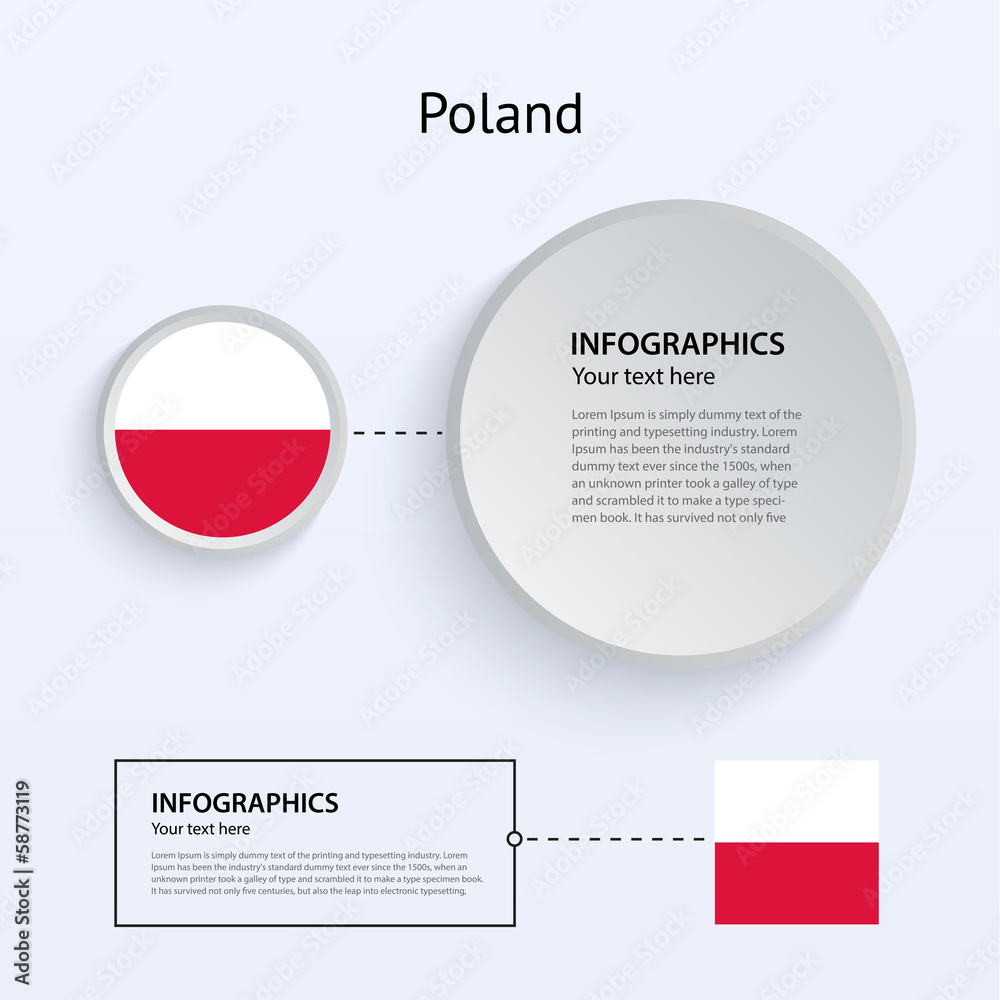 Poland Country Set of Banners. Poland Country Set of Banners.