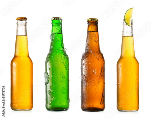 Tableau sur toile various  bottles of beer