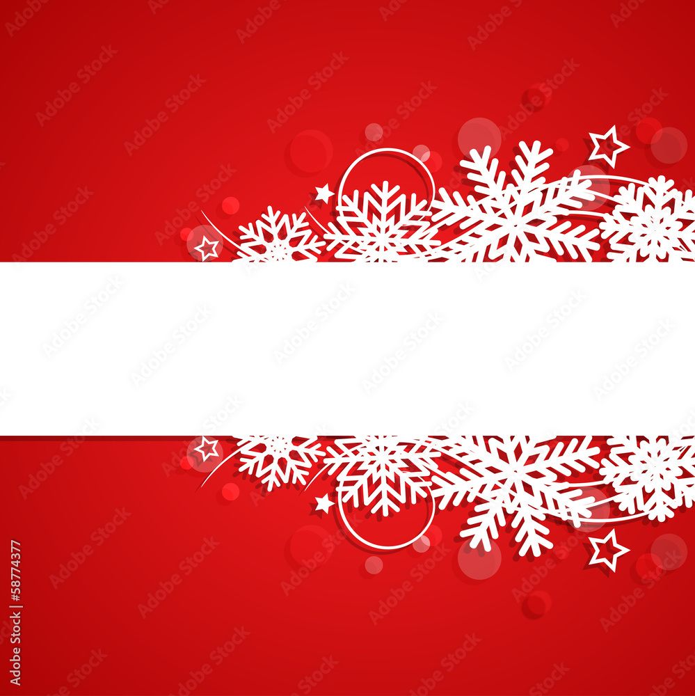 Red christmas background Red christmas background