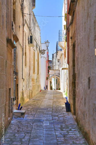 Alleyway. Poggiardo. Puglia. Italy.