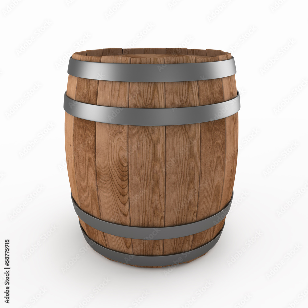 Obraz premium Wooden barrel