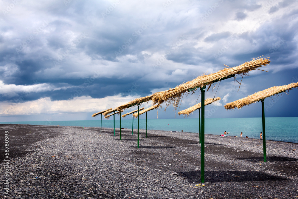 beach coastline landscape lake Alakol Central Asia beach coastline landscape lake Alakol Central Asia
