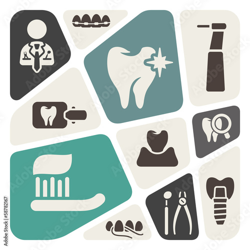 Dental theme background