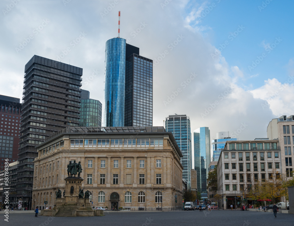 Frankfurt city view Frankfurt city view