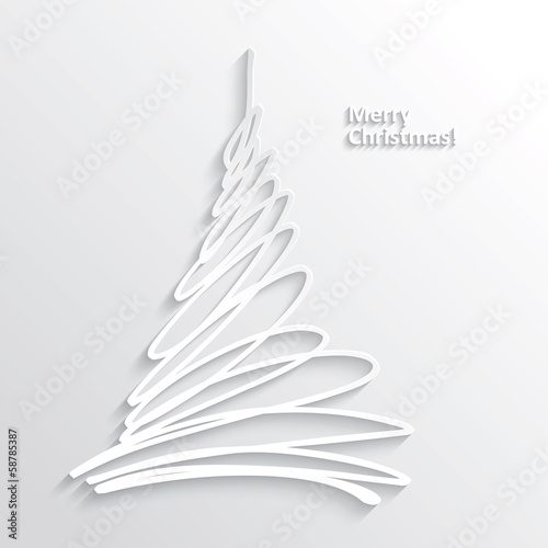 Abstract Christmas Tree