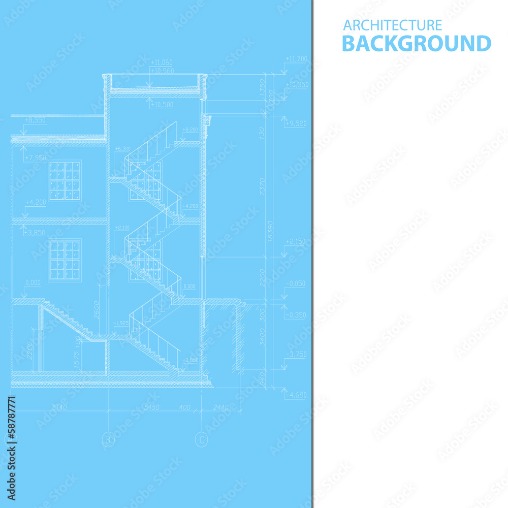 Fototapeta premium Architectural background