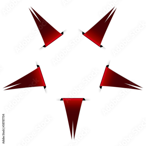 The flag star composition
