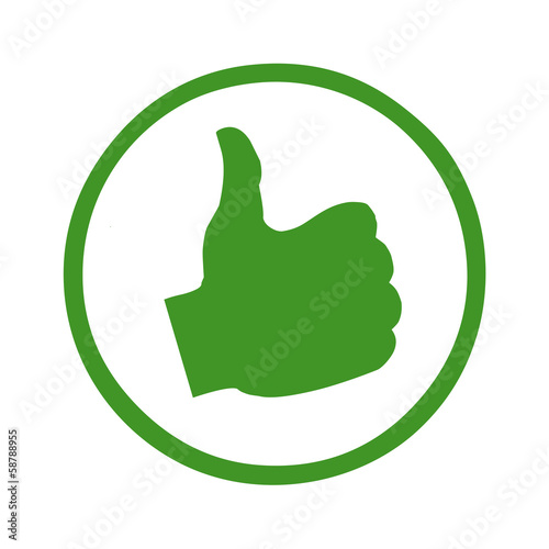 Iws17 Iconwebsitesimple Iws English Green Icon Web Symbol Hand With Thumbs Up German Hand Mit Daumen Hoch Zeichen In Grun G88 Stock Illustration Adobe Stock