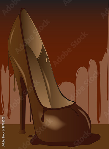 Chocolate Shoe