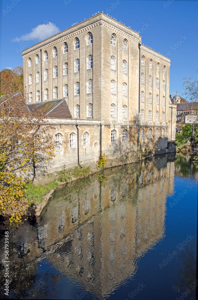 Obraz premium Victorian Era Warehouse, Bradford on Avon, United Kingdom