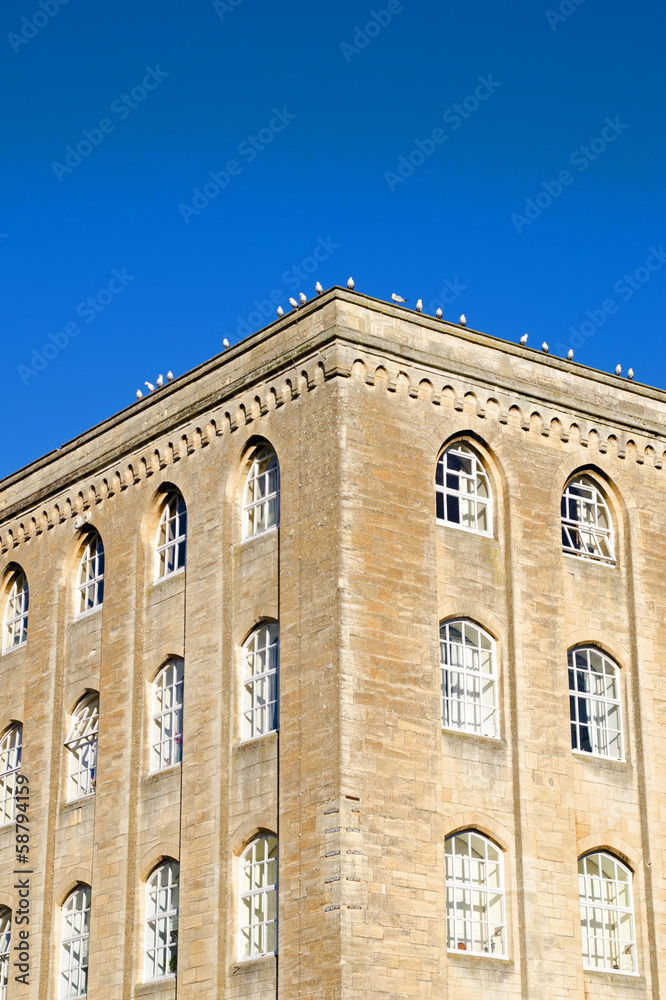 Fototapeta premium Victorian Era Warehouse, Bradford on Avon, United Kingdom