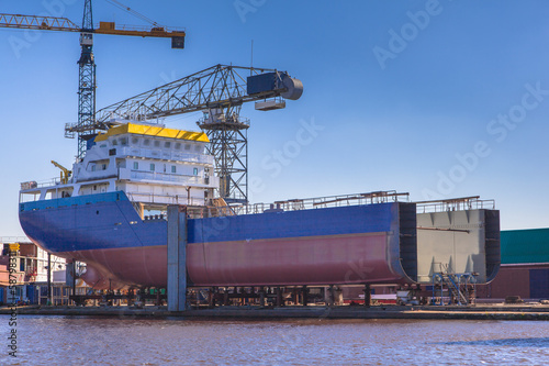 Slika na platnu Ship Construction