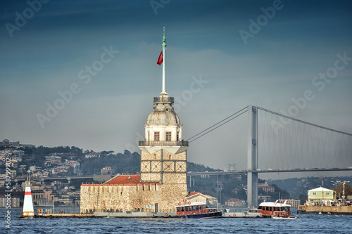 Maiden's Tower, Istanbul, Turkey photo