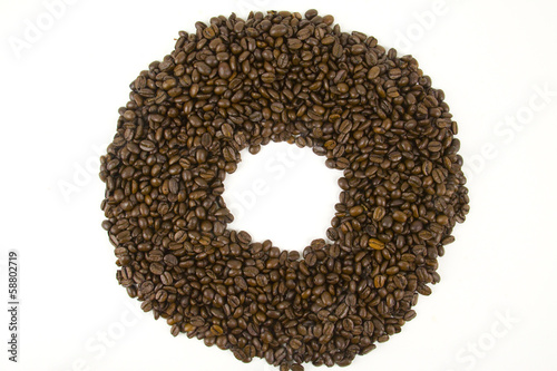 コーヒー豆の円