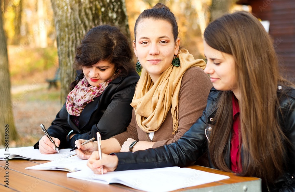 Confident students Confident students
