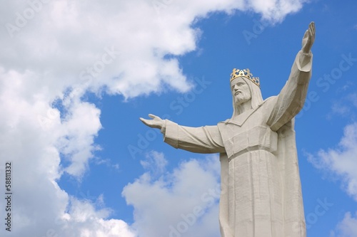 Christ the King monument in Swiebodzin, Poland