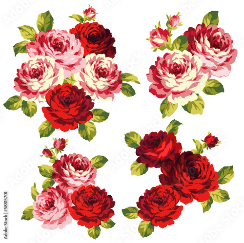 薔薇の花束