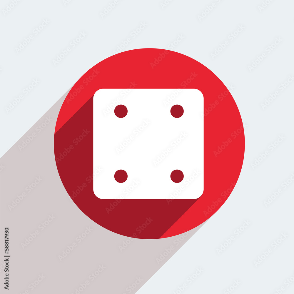 Vector red circle icon on gray background. Eps10 Vector red circle icon on gray background. Eps10