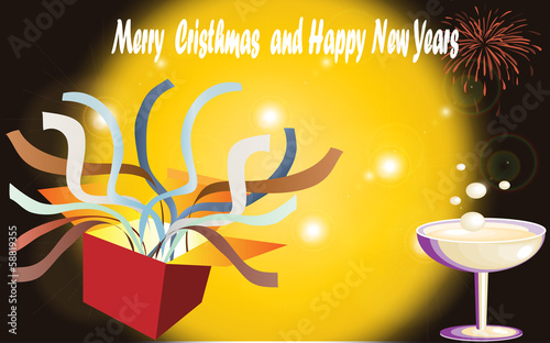 Merry Christmas surprise package