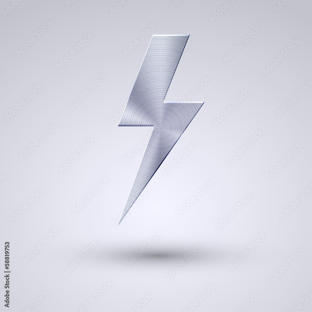 Vector full metal icon on blue background. Eps10 Vector full metal icon on blue background. Eps10