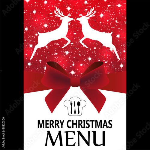 Christmas menu