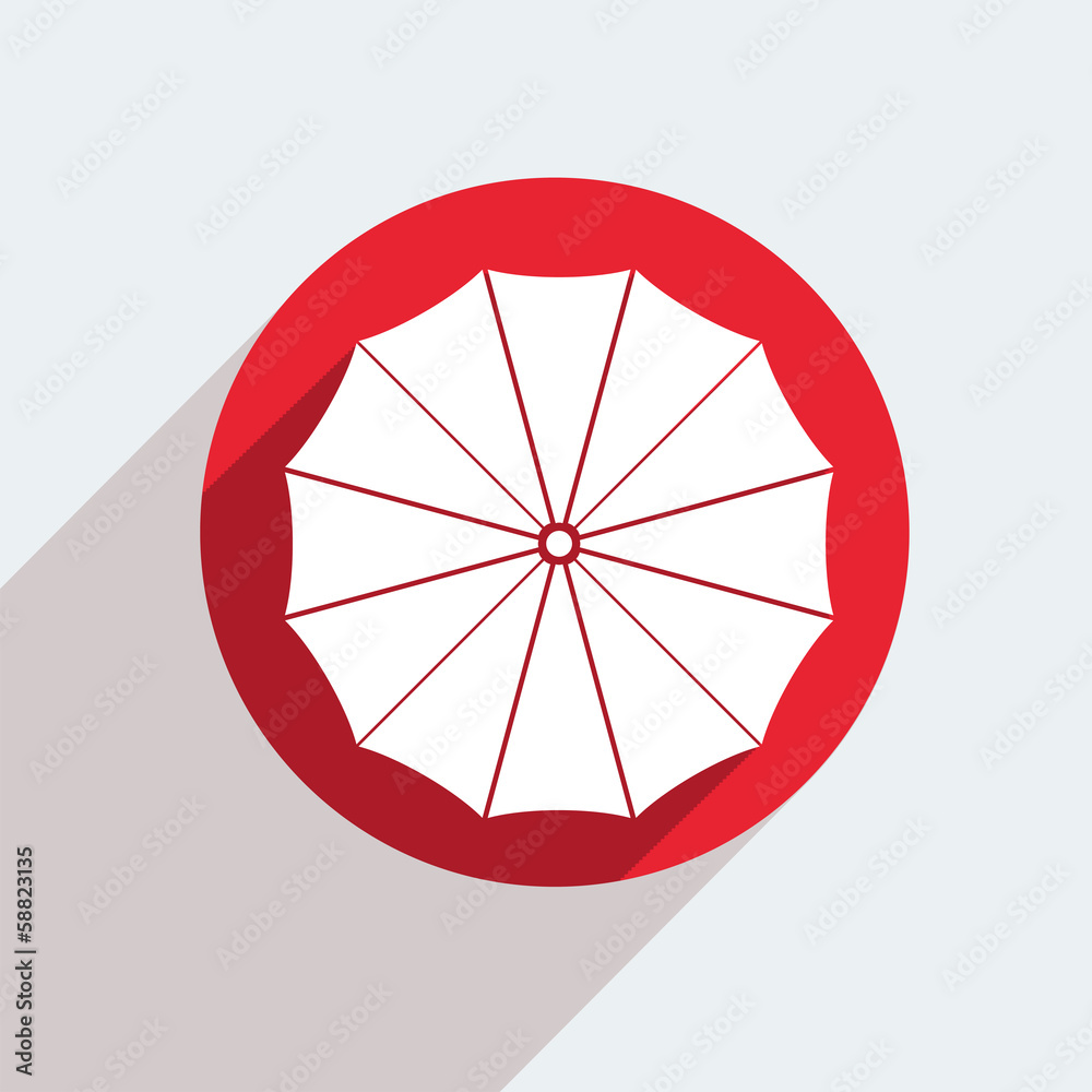 Vector red circle icon on gray background. Eps10 Vector red circle icon on gray background. Eps10