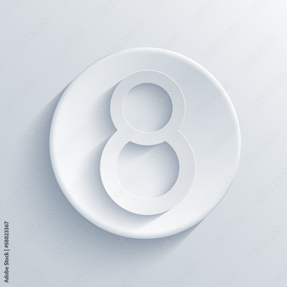 Vector light circle icon. Eps10 Vector light circle icon. Eps10