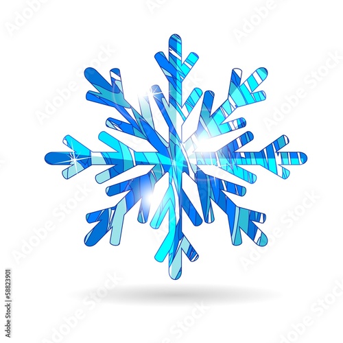 Vintage snowflake