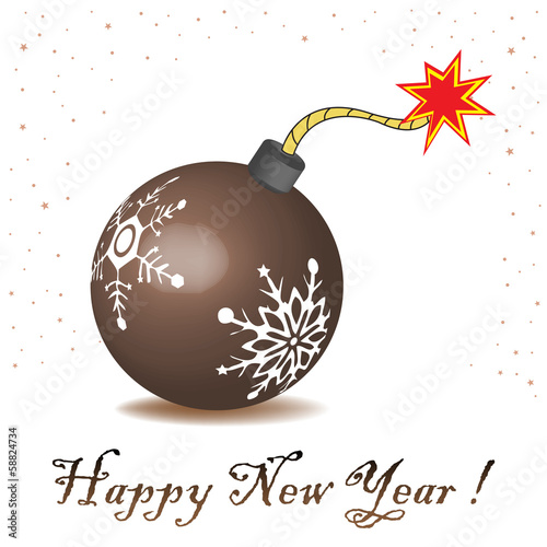 New Year bomb