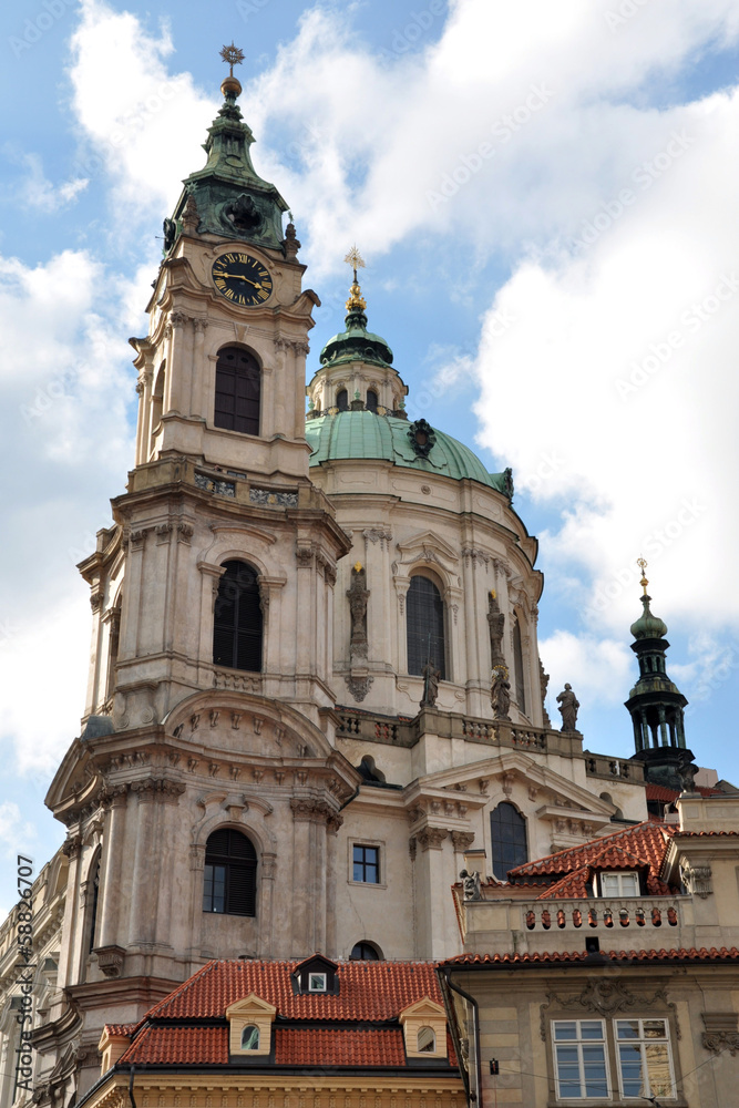 St. Nicholas Church, city - Prague, Europe