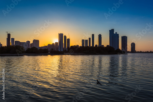 Skyscrapers in Sharjah city.UAE. © Oleg Zhukov