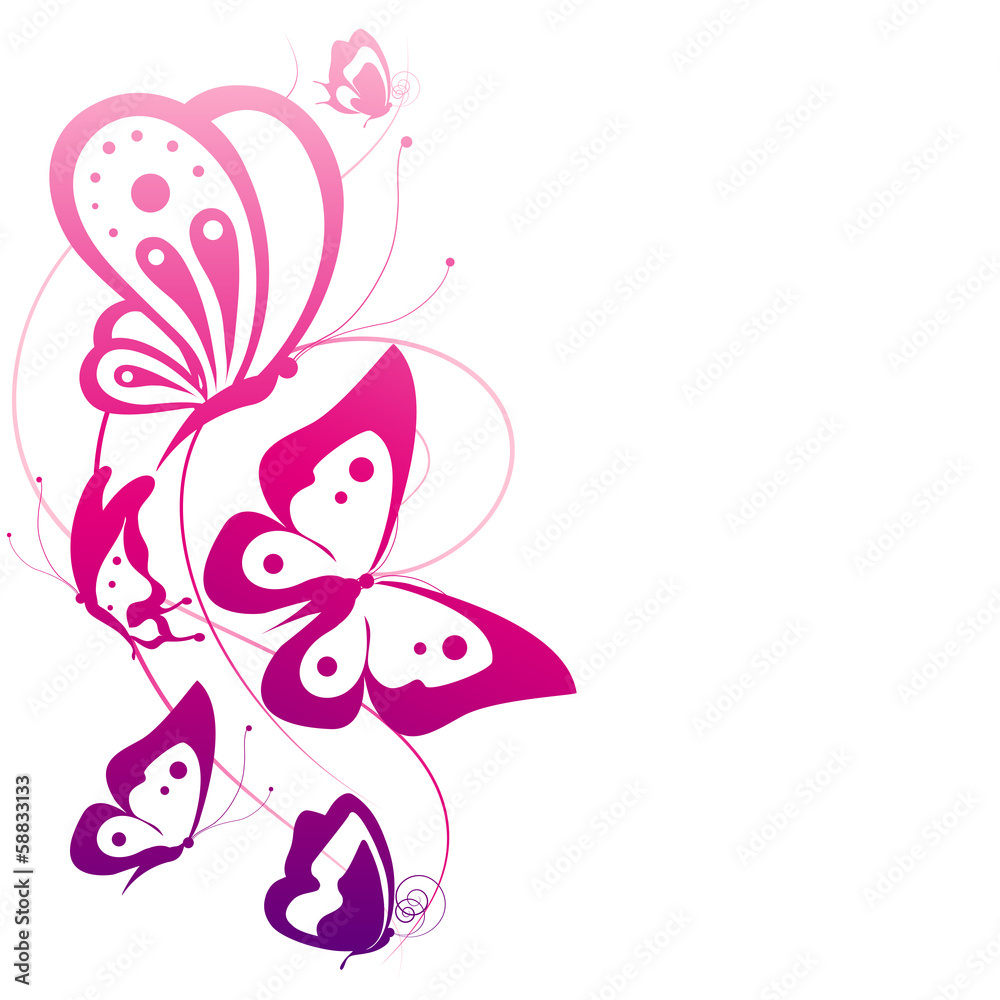 butterflies design