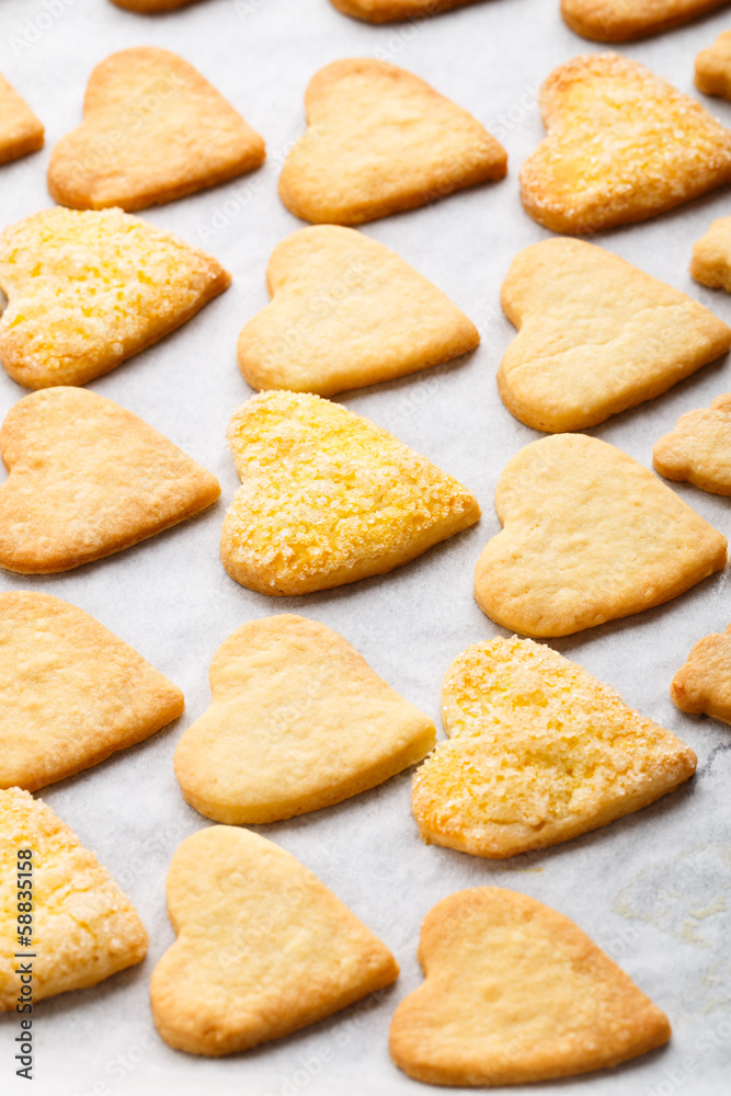 Heart shape cookies