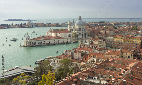 Basilica di Santa Maria della Salute view, Venice © dikoz