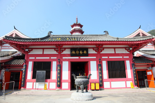 Photography Ten Thousand Buddhas Monastery in Hong Kong, China