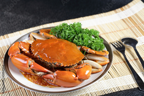 Photography Singapore chili mud crab